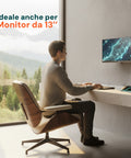 Supporto a Muro per TV LED/LCD/Plasma da 13” a 32” Nero – Portata Max 15Kg