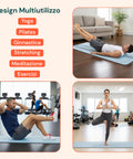 Tappetino Yoga e Pilates Antiscivolo – TPE con Tracolla
