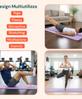 Tappetino Yoga e Pilates Antiscivolo – TPE con Tracolla