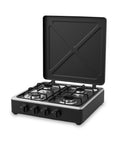 Cucina all’Aperto con Fornello a Gas 4 Fuochi ad Alta Efficienza Facile da Usare