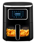 Friggitrice ad Aria 7,5L 1600W Nera Digitale, Pannello LED, Timer 60 Min, 4 Funzioni Cottura, Parti Lavabili Ean-8051597871155