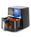 Avilia Friggitrice ad Aria 8L 1350W con Display Digitale, Timer, Cestello Removibile e 8 Programmi Ean-8056897155073