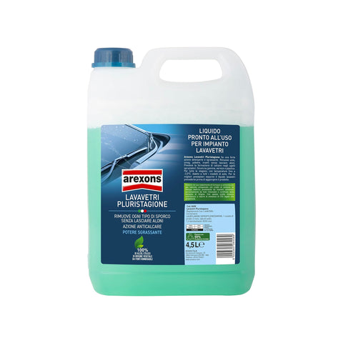Liquido Lavavetri Pluristagione Per Parabrezza 4,5l