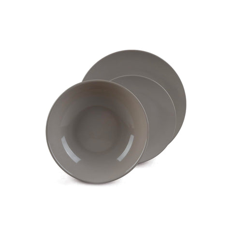 Avilia Servizio 18 Piatti in Porcellana Tortora Resistenti con Design Moderno Elegante Raffinato Ean-8056897152942
