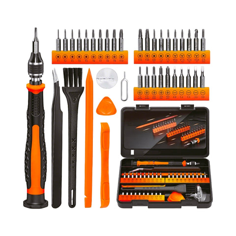 Kit 38 in 1 Attrezzi Riparazione Elettronica di Precisione - in Acciaio S2 con 30 Punte Intercambiabili Magnetiche