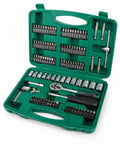 daimann set attrezzi da lavoro 130 pezzi in acciaio cromo vanadio con cricchetto inserti e bussole ean 8056590070413