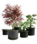 daimann vasi da coltivazione in tessuto con manici 10 75l set da 5 ean 8056590070314