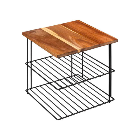 immagine-1-five-simply-smart-scaffale-angolare-salvaspazio-a-2-ripiani-griglia-24cm-nero-ean-3560232770630
