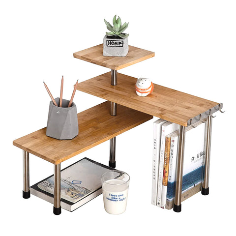 Set van 3 hoekplanken van bamboe