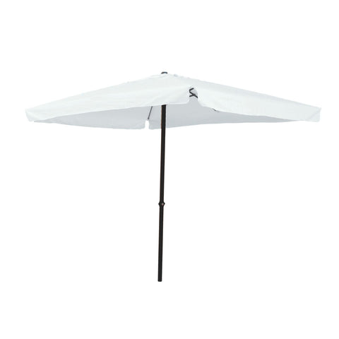garden friend ombrellone quadrato 3x3m bianco poliestere 27h m ean 8023755007225