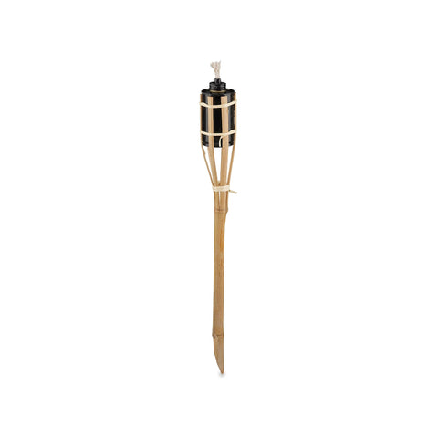 Bamboe-oliefakkel voor de tuin 90cm