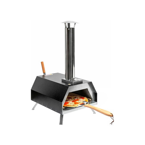 Pelletoven voor pizza met accessoires