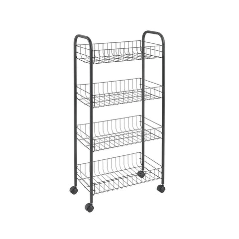 Demontabele stellingkast met 4 legplanken 41x23x84cm