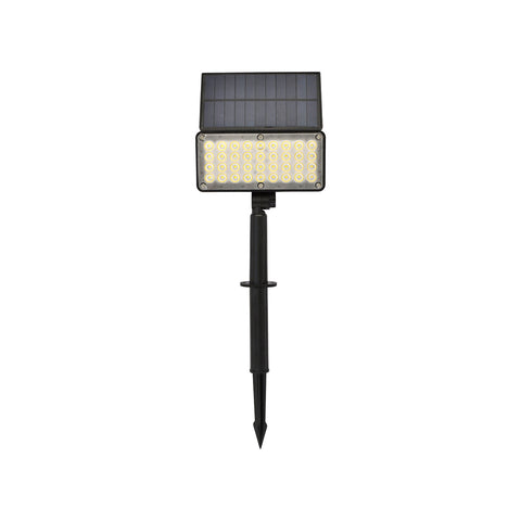 Zonne-LED-spot met 2 helderheidsstanden en grondpen, 5 W, 4000 K