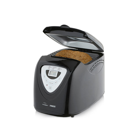 Automatische broodbakmachine met 15 programma's, 600 W, zwart