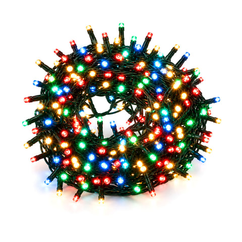 RGB-kerstverlichting met 240 leds, lichtsnoer van 19 m met app en afstandsbediening
