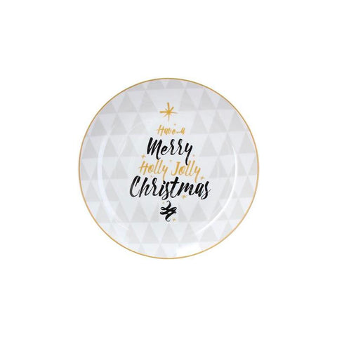 Panettonebord met Trigold-decoratie, 30 cm