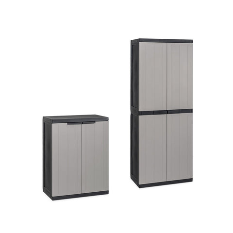 immagine-1-toomax-set-armadio-alto-e-armadio-basso-a-2-ante-con-ripiani-regolabili-ean-8009371021258