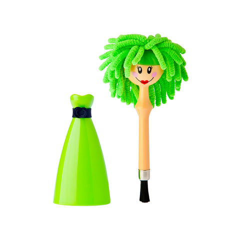 Groene microvezelstofdoek