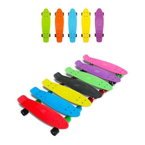 Skateboard met 4 wielen 55x10x15,5cm