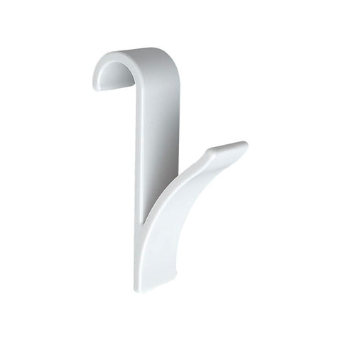 Set van 2 witte handdoekradiatorhaken
