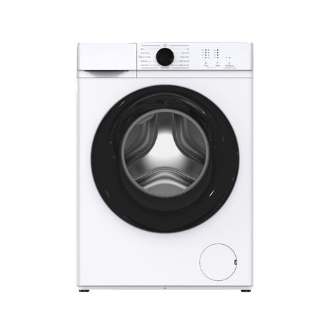 Voorladerwasmachine 6 kg, energieklasse A, 1200 tpm, slim model van 41 cm, stoomfunctie, honingraat­was­trommel, kinderslot, wit of grijs