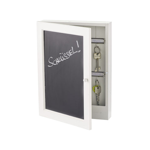 Sleutelhouder met krijtbord 22x5x30 cm