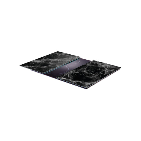 immagine-1-zeller-set-2-lastre-copri-fuochi-per-piani-cottura-marmo-nero-ean-4003368263144