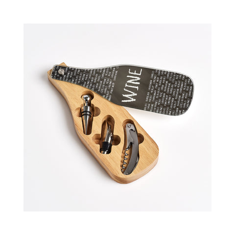 Kit 3 Accessori per Vino – Sommelier Set Completo