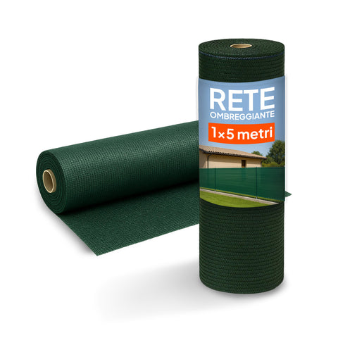zendea rete ombreggiante verde 1x5 m 85 schermatura solare ean 8050030811222