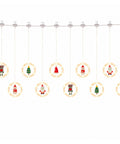 saint joy luci natalizie a batteria 10 pendenti led con decorazioni assortite ean 8050043128232