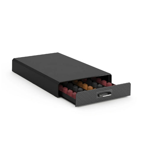 avilia home organizer capsule caffe 1 cassetto nero elegante capienza 50 capsule ean 8052879011023
