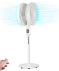 Oscillazione a 45° e 90° per copertura ampia con flusso d'aria uniforme, telecomando incluso per controllo completo