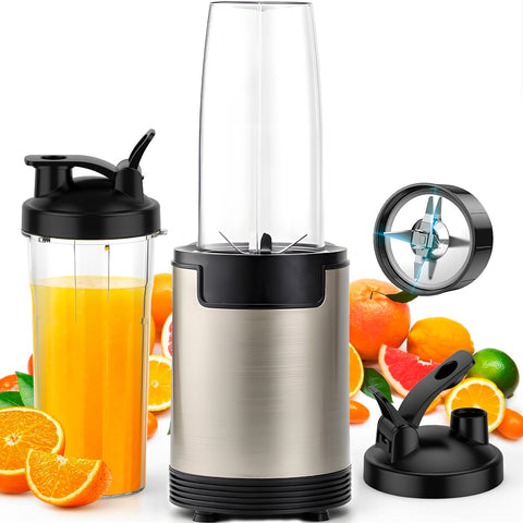 Hakmolen met 4 messen en kom, 800 ml/600 W, goudkleurig