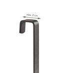 immagine-2-zeller-pensile-da-porta-multiuso-5-ganci-e-2-cestini-in-metallo-ean-4003368187730