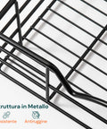 avilia home cestello estraibile cucina per dispensa e sottolavello in metallo ean 8052879011085