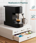 avilia home organizer per cialde e capsule caffe 4 cassetti design salvaspazio ean 8052879010583