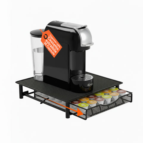 avilia home porta capsule caffe 36 posti con cassetto estraibile in metallo e base antiscivolo ean 8052879011269