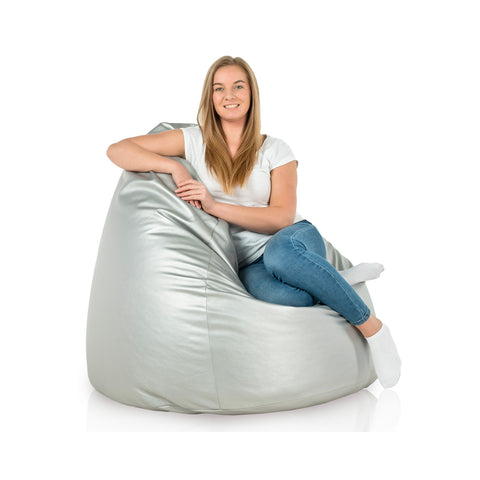 immagine-3-king-collection-pouf-a-sacco-in-nylon-65x62cm-bianco-ean-8023755045982