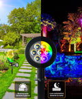 immagine-3-omega-faretto-led-solare-round-2-modalita-rgb-con-picchetto-7w-ean-8054134479050