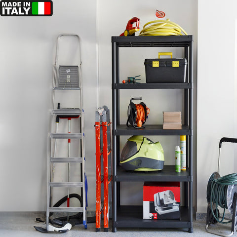 immagine-3-toomax-scaffale-multiuso-5-ripiani-in-plastica-71x35x180cm-ean-8009371014519