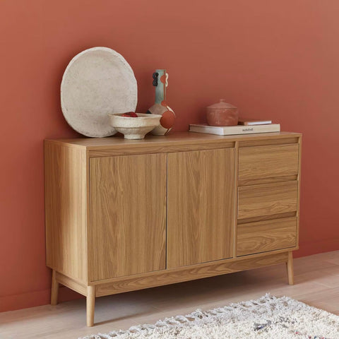 immagine-4-five-simply-smart-credenza-a-3-cassetti-effetto-rovere-naturale-39x76x120cm-ean-3560232704604