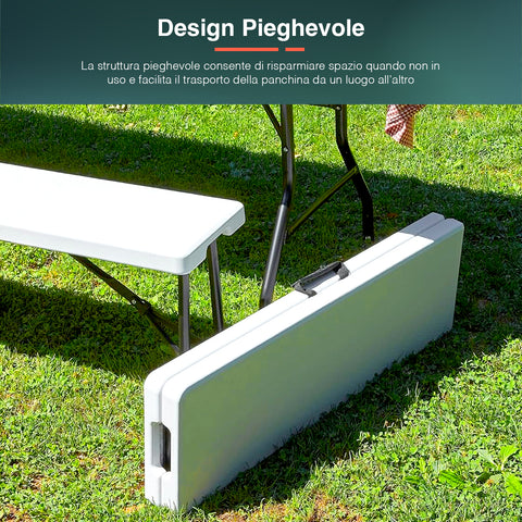immagine-4-garden-friend-panca-da-picnic-rettangolare-pieghevole-183x30x44cm-bianco-ean-8023755050368