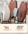 avilia home scolapiatti verticali salvaspazio set 4 pezzi in metallo 2 misure salvaspazio ean 8052879010972