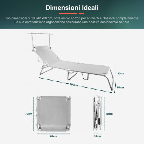 immagine-5-garden-friend-lettino-da-mare-pieghevole-con-parasole-in-alluminio-2x1-bianco-ean-8023755055554