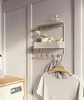 immagine-5-umbra-appendiabiti-10-ganci-con-1-ripiano-e-cestello-in-metallo-ean-028295374576