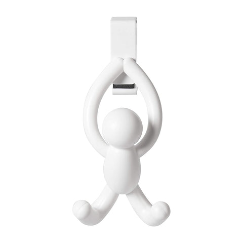 immagine-5-umbra-gancio-appendiabiti-sopraporta-buddy-bianco-ean-028295330978