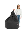 immagine-6-king-collection-pouf-a-sacco-in-nylon-65x62cm-nero-ean-8023755045975