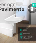 kombo base porta a spazzola adesiva 1m in pvc isolante termico rumori ean 8055384191730