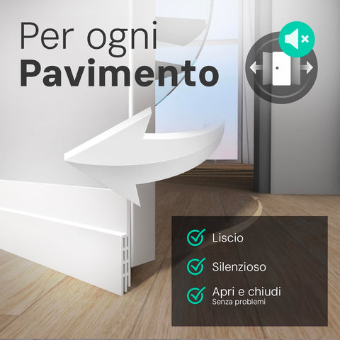 kombo base porta a spazzola adesiva 1m in pvc isolante termico rumori ean 8055384191730